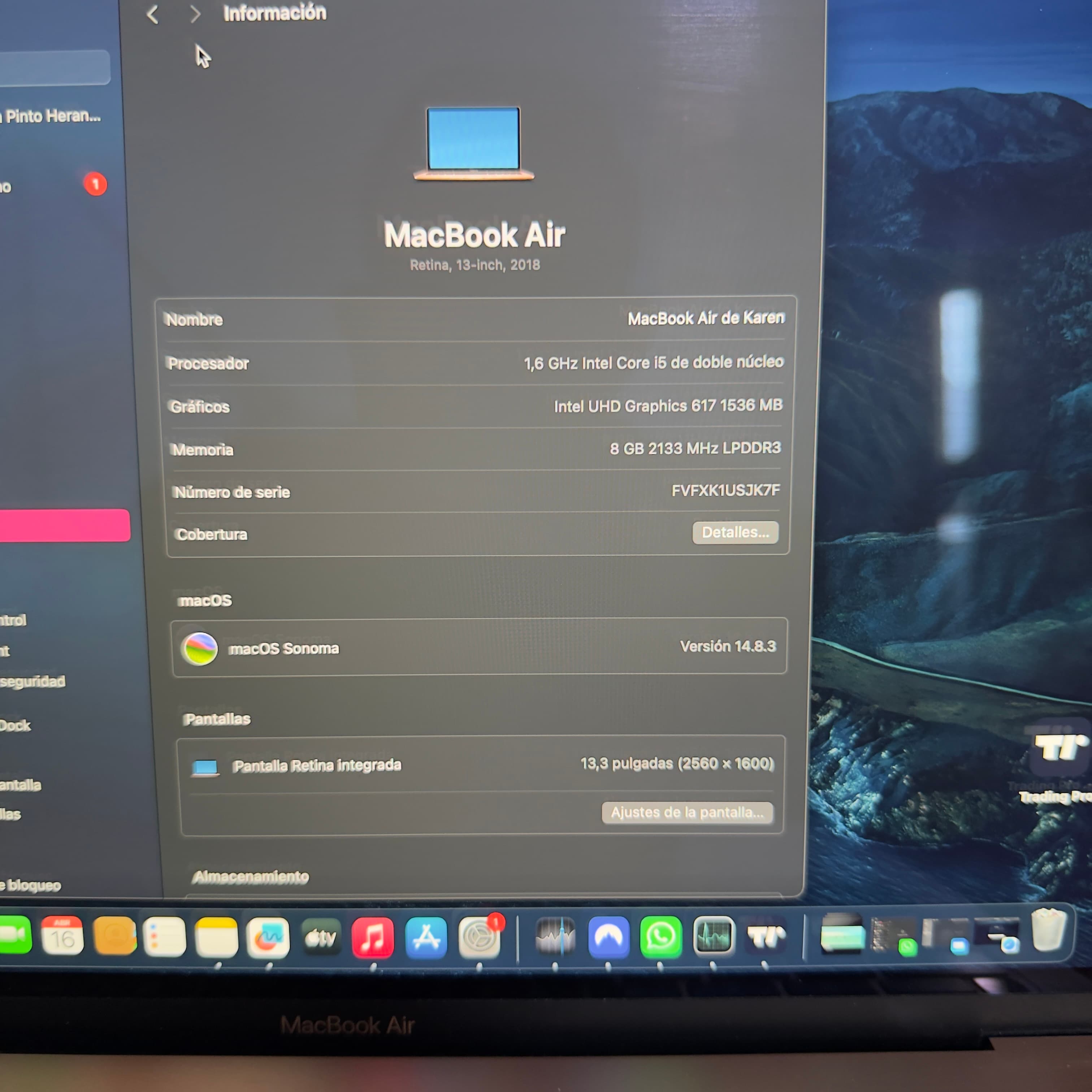 MacBook Air 250mb