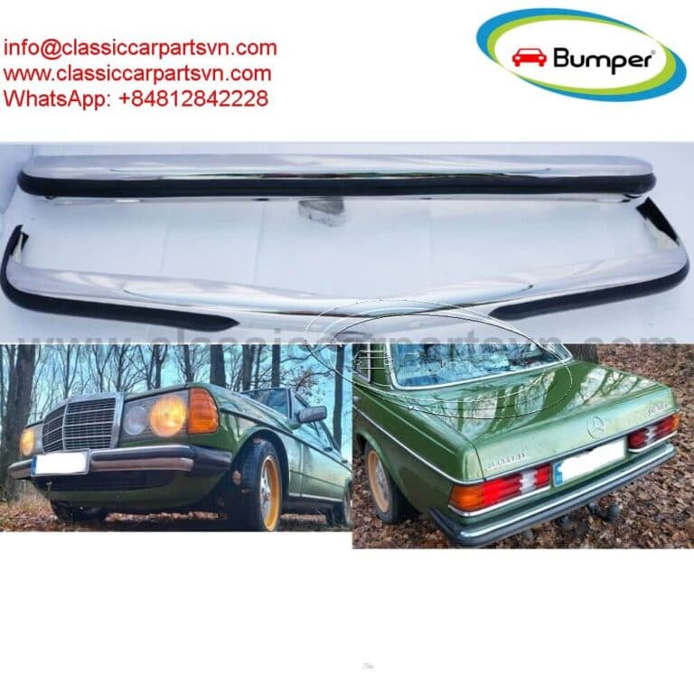 Mercedes W123 Sedan Saloon 4-Door (1976–1986) Bumpers