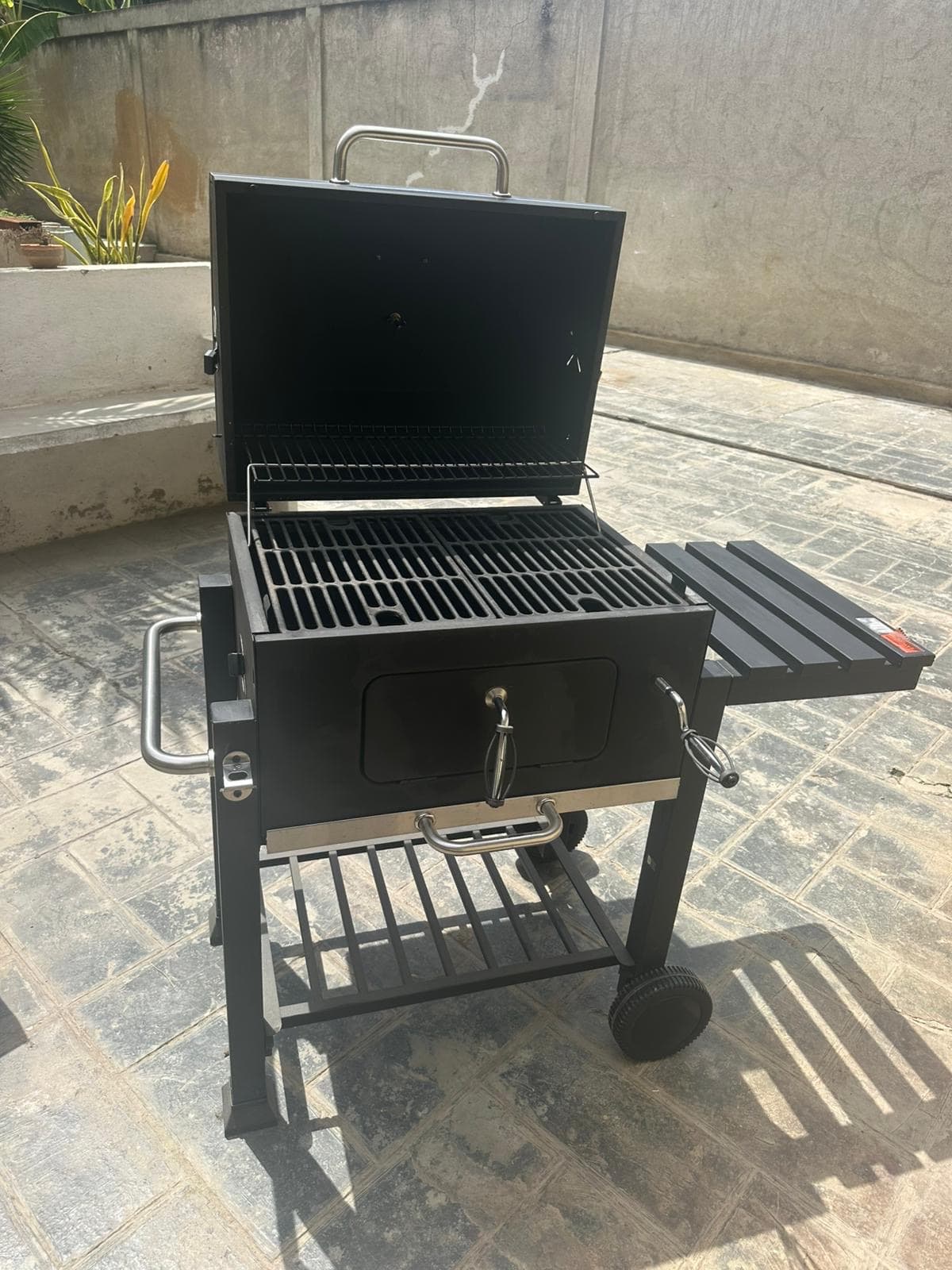 Parrillera a carbon